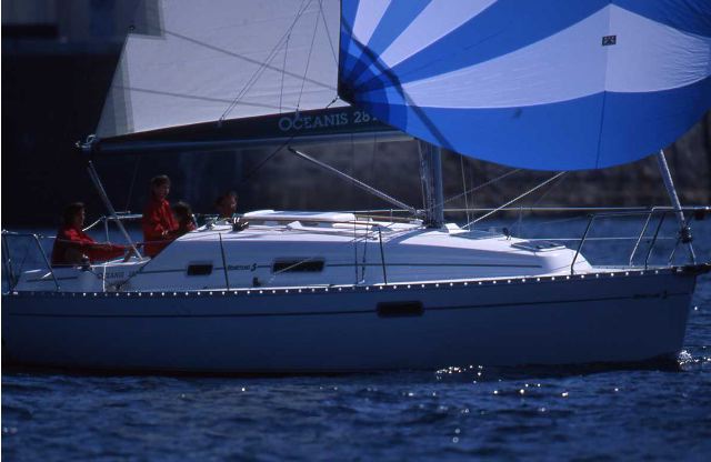 beneteau 281 sailboatdata